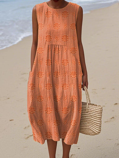 Helia | Künstlerisches Strandkleid