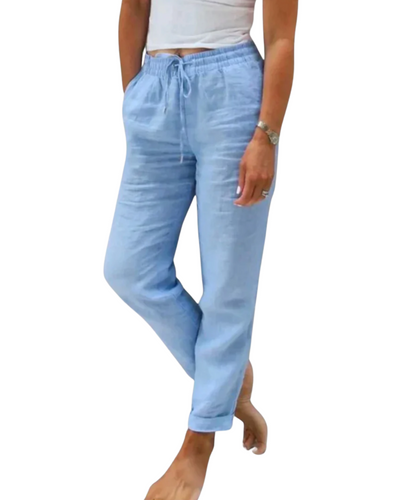 Stacy | Leichte Leinenhose
