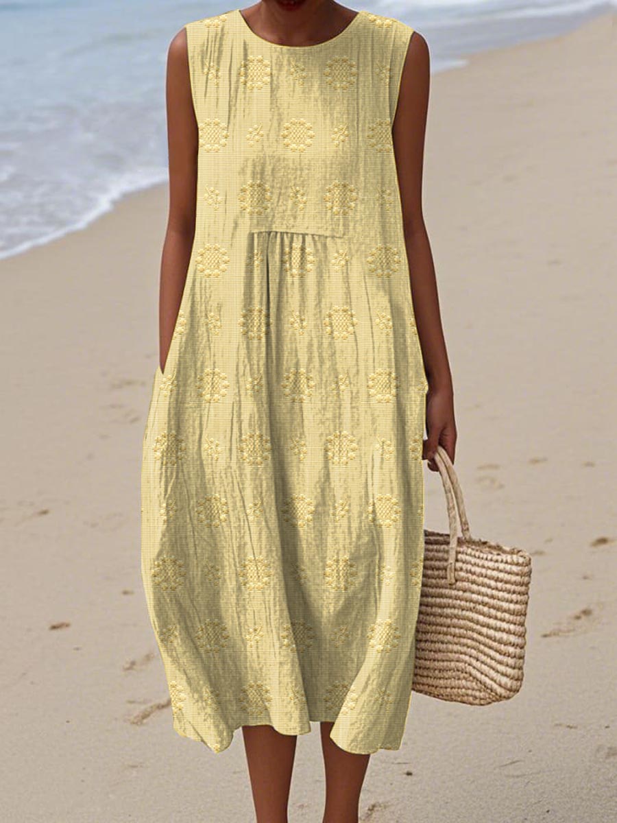 Helia | Künstlerisches Strandkleid