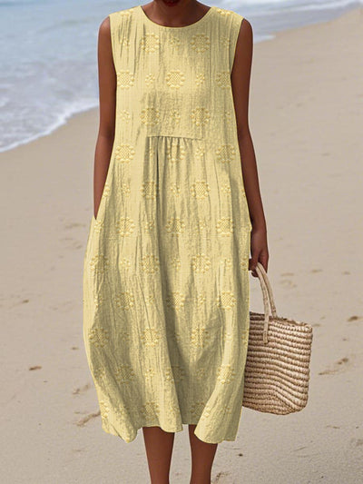 Helia | Künstlerisches Strandkleid
