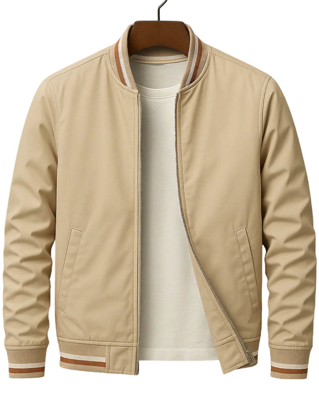 Tom | Elegante Bomberjacke mit Streifen