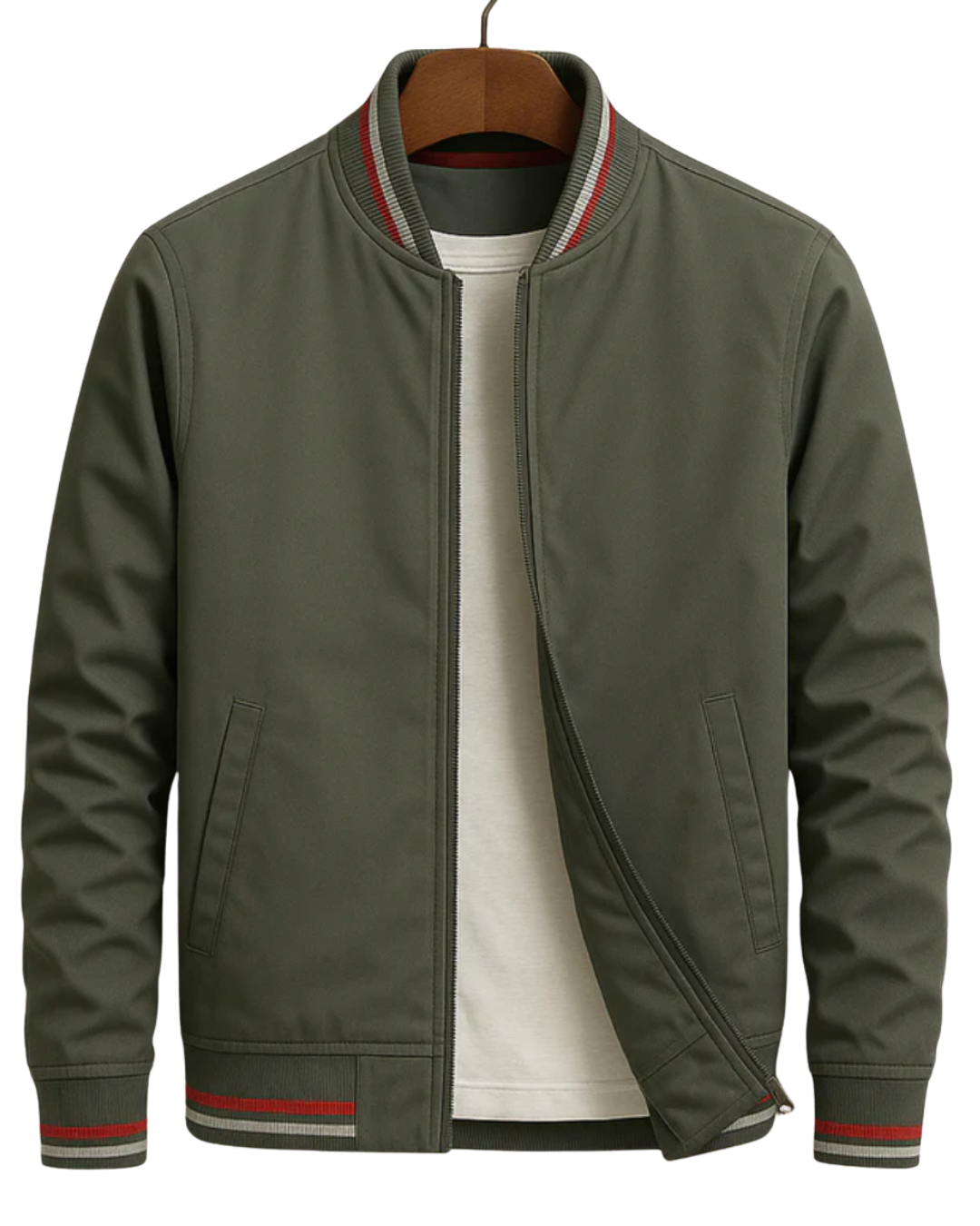 Tom | Elegante Bomberjacke mit Streifen