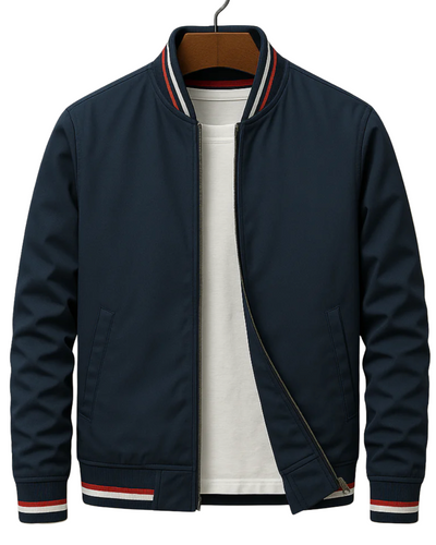 Tom | Elegante Bomberjacke mit Streifen