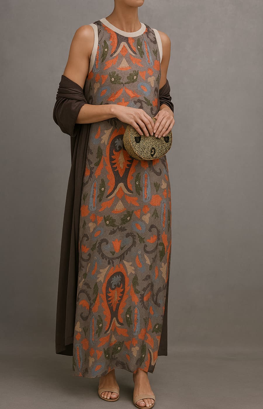 RAFFAELLA | Elegantes langes Kleid