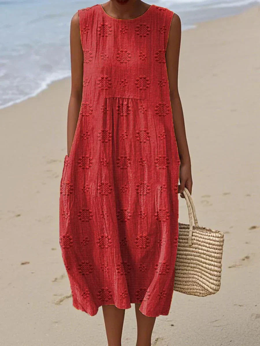 Helia | Künstlerisches Strandkleid