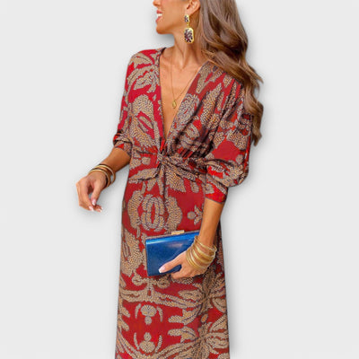 Oriana | Elegantes Kleid mit langen Ärmeln