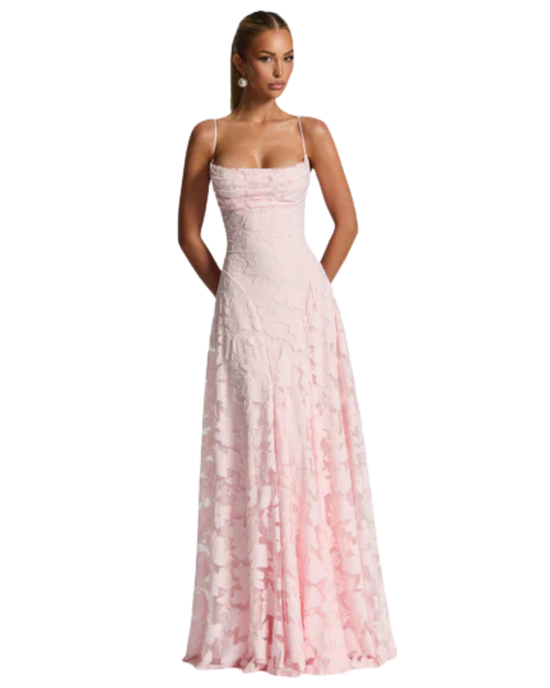 Francisa | Spitzenkorsett-Maxikleid