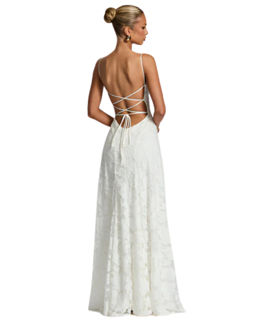 Francisa | Spitzenkorsett-Maxikleid