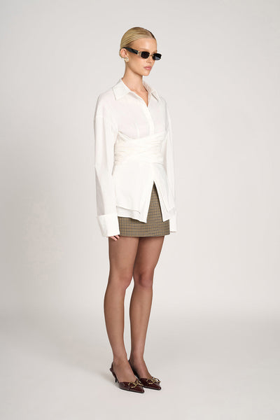 Vive | Elegantes Wickelshirt mit taillierter Passform