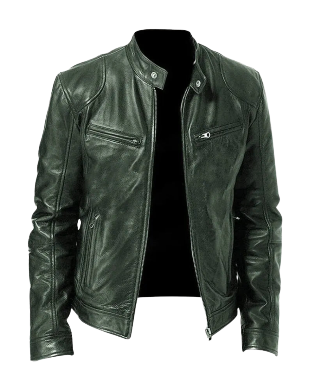 Rob | Lässige Lederjacke