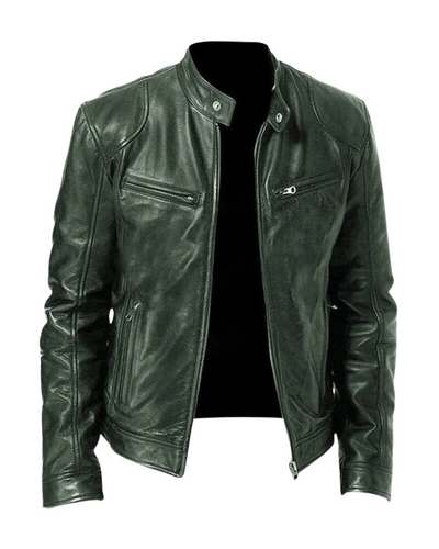 Rob | Lässige Lederjacke