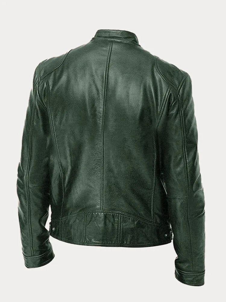 Rob | Lässige Lederjacke