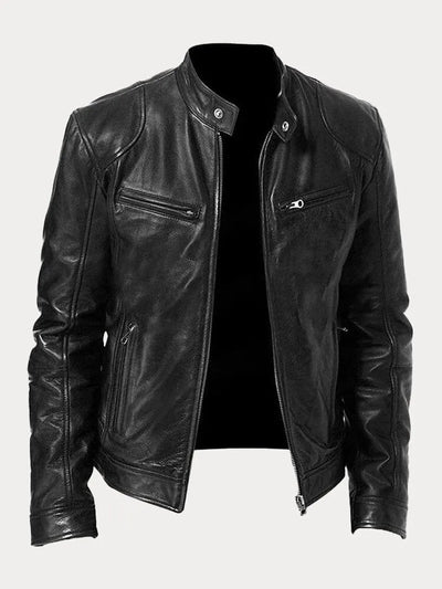 Rob | Lässige Lederjacke