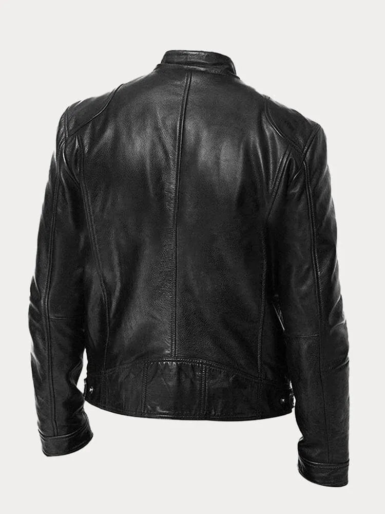 Rob | Lässige Lederjacke