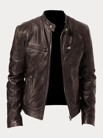 Rob | Lässige Lederjacke