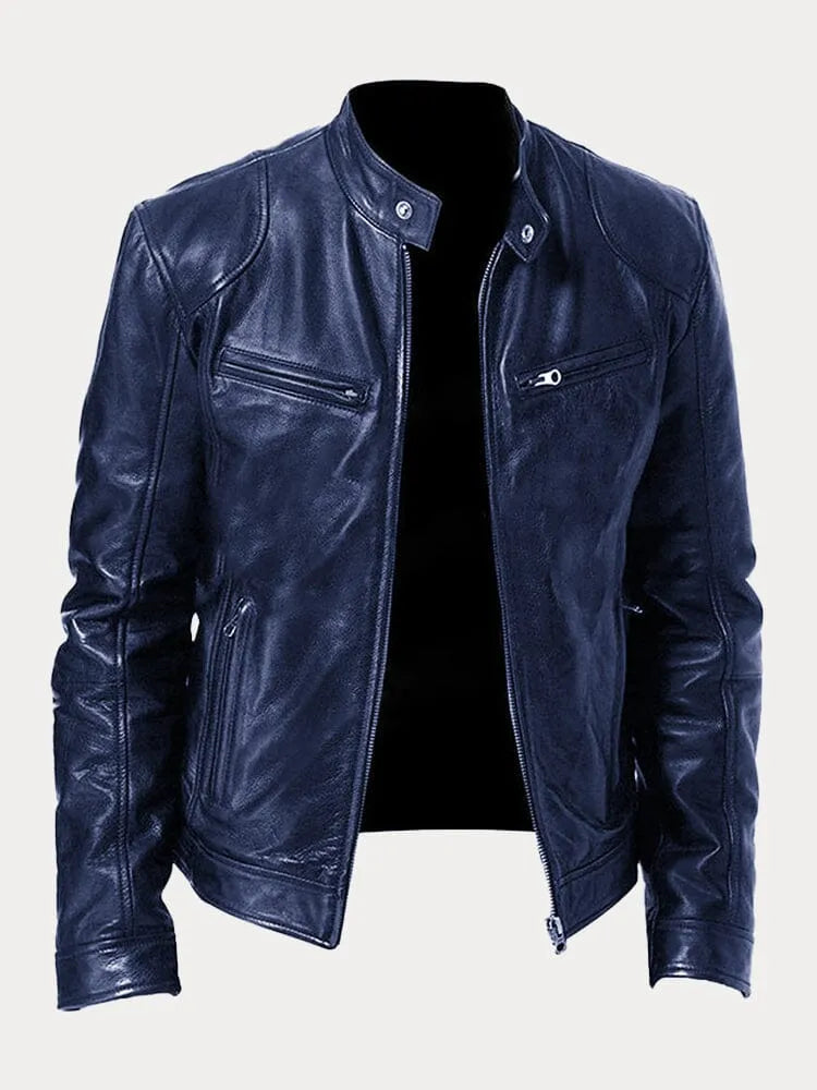 Rob | Lässige Lederjacke
