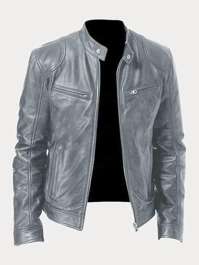 Rob | Lässige Lederjacke