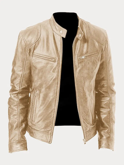 Rob | Lässige Lederjacke