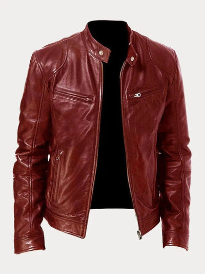 Rob | Lässige Lederjacke