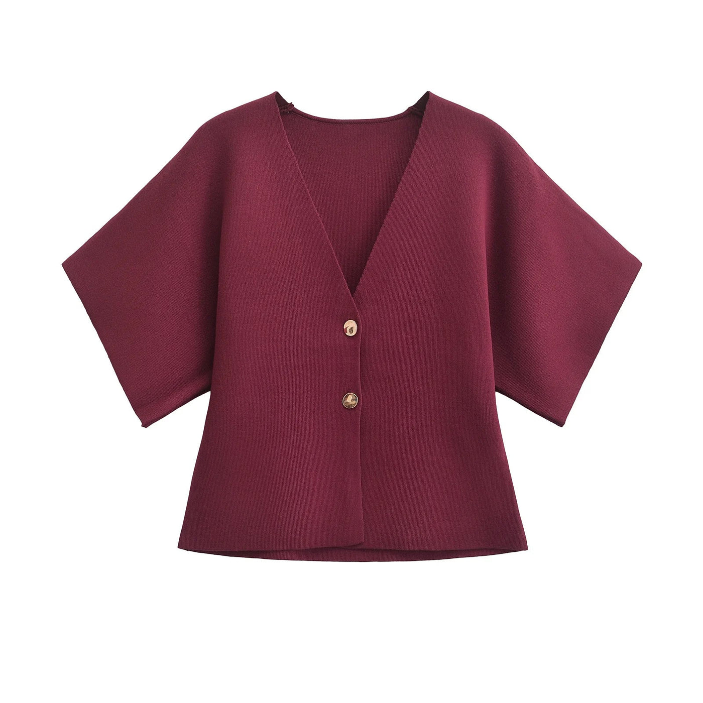 Jade | Minimalistische, elegante Bluse mit Knopfleiste