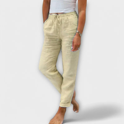Stacy | Leichte Leinenhose