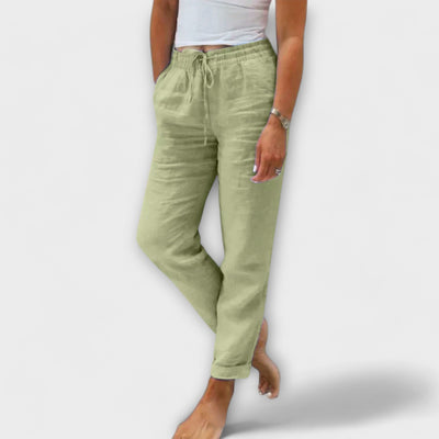 Stacy | Leichte Leinenhose