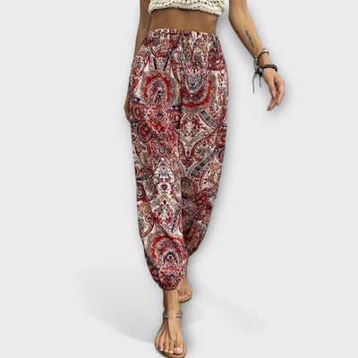 Scarlett | Hose mit ethnischer Grafik