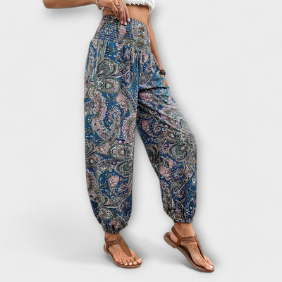 Scarlett | Hose mit ethnischer Grafik