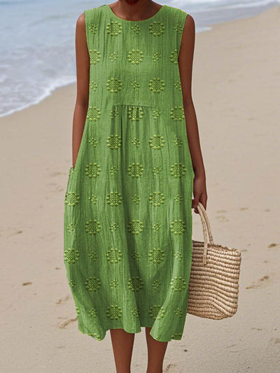 Helia | Künstlerisches Strandkleid